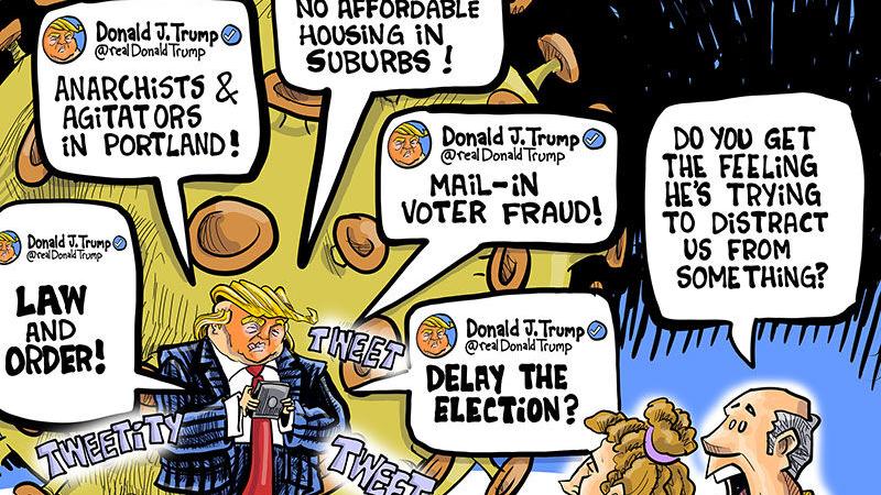 Hands on Wisconsin: Trump's tweets are a distraction
